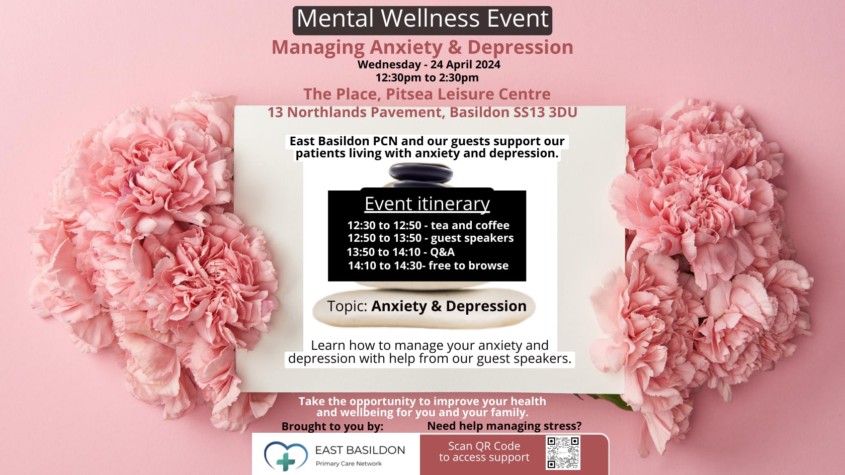 Mental Wellness Event - East Basildon Primary Care Network