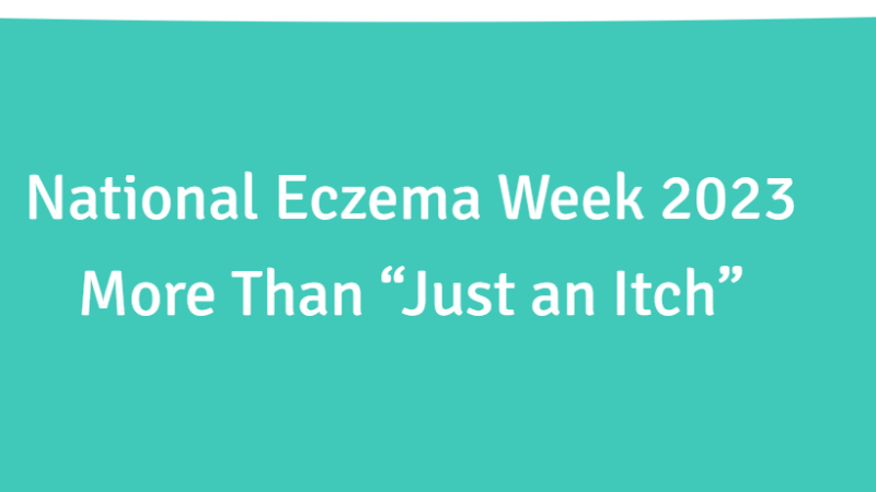 National Eczema Week - More than Just an Itch